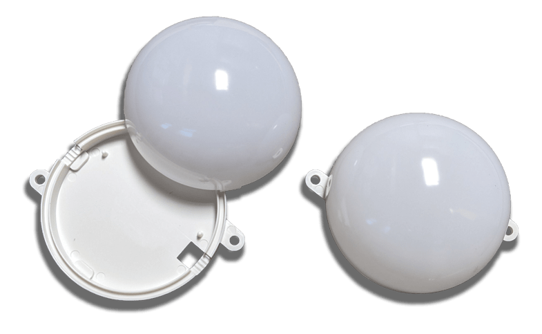 Dome Cap Frosted Cover for LED Modules | Indoor & Outdoor Compatible | 20 Caps per Carton - Blue Ridge Sign Supply Inc