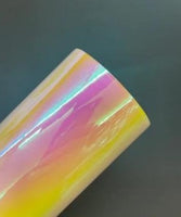TrueCut Pink/Yellow Iridescent Color Shift Adhesive Vinyl