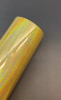 TrueCut Gold Glitter Holographic Adhesive Vinyl