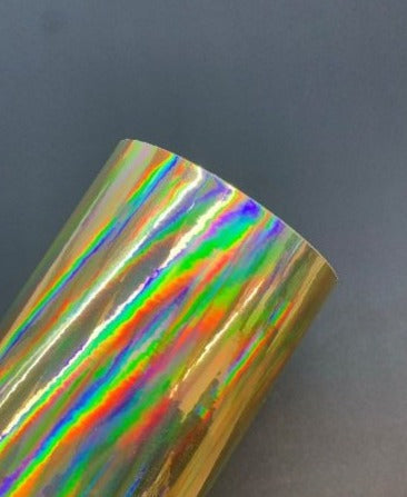 TrueCut Gold Holographic Adhesive Vinyl