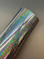 TrueCut Gunmetal Sequins Holographic Adhesive Vinyl