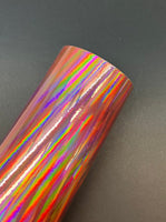 TrueCut Pink Holographic Adhesive Vinyl
