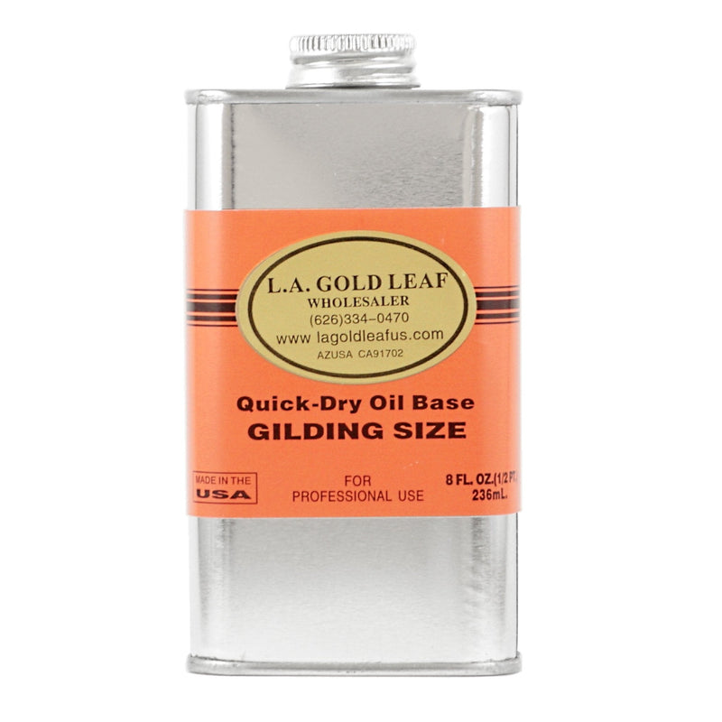 Fast Dry Gold Size 1/2 Pint (8oz) - Blue Ridge Sign Supply Inc