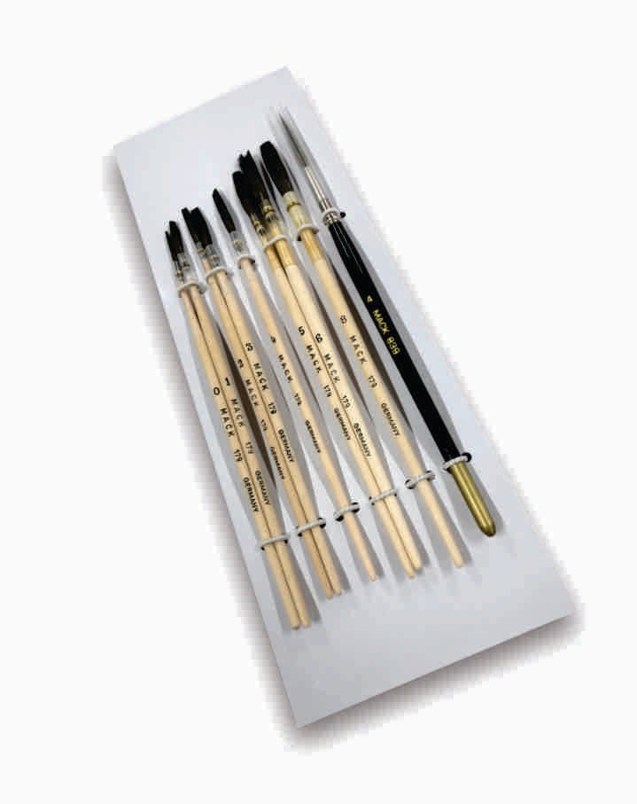 MACK Pinstriping Brushes - Signwriting & Pinstriping
