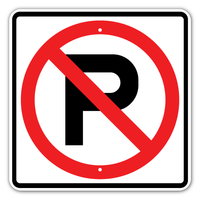 No Parking Sign 24