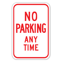No Parking Any Time Sign (R7-1)