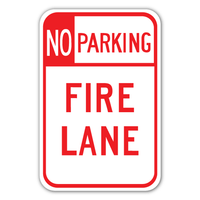 No Parking Fire Lane Sign (R7-19)