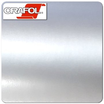 Oracal 651 090 Metallic Silver Permanent Vinyl