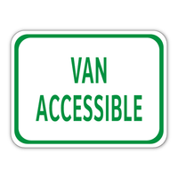 Van Accessible Sign 12