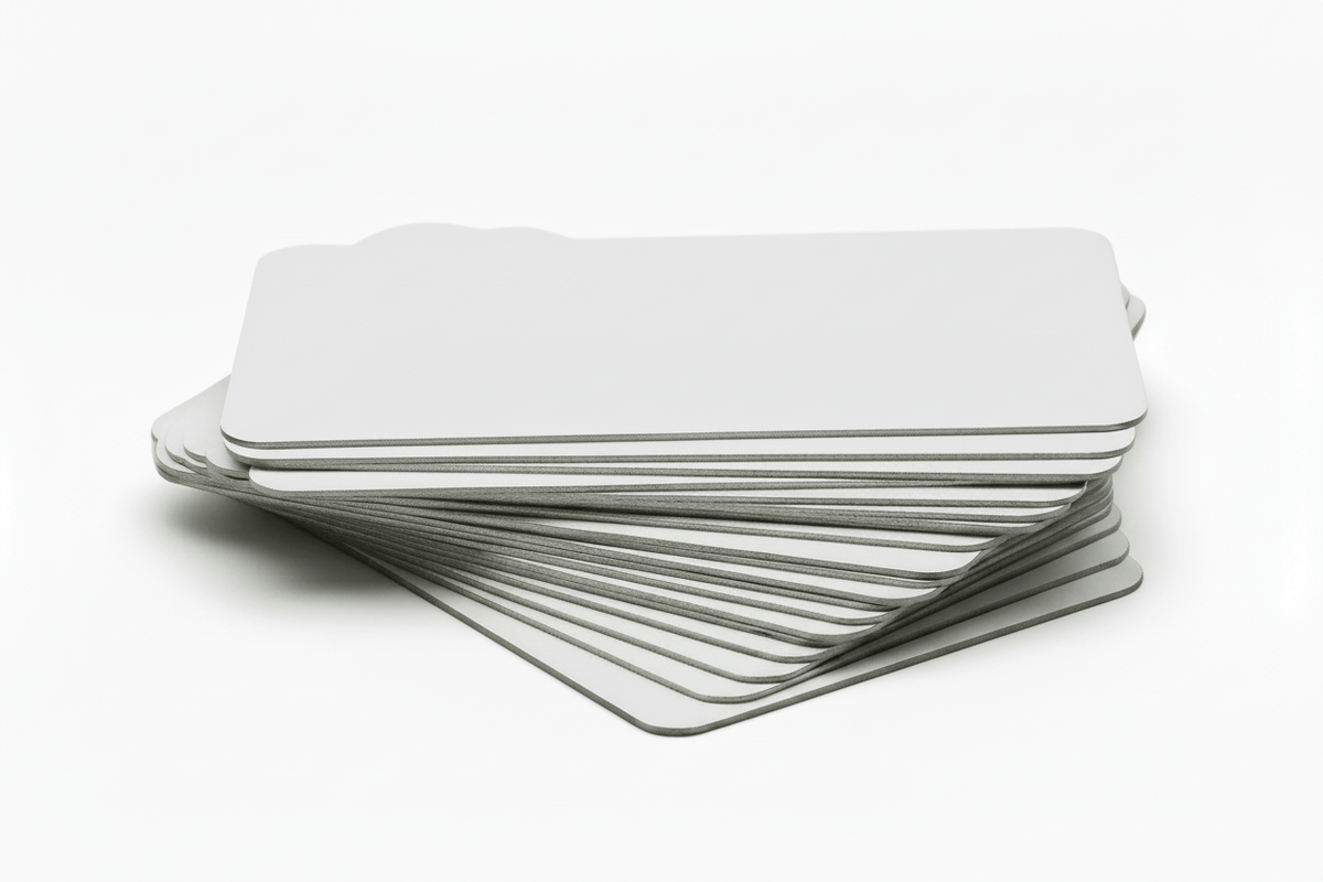 080 White Aluminum Blanks - Blue Ridge Sign Supply Inc
