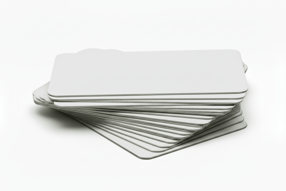 080 White Aluminum Blanks - Blue Ridge Sign Supply Inc