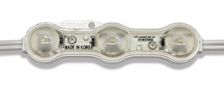 3 - LED White Module | Samsung LED Chip | 0.72W ~1.2W | 170° Beam Angle | IP68 for Signage| Pack of 2000/Ctn - Blue Ridge Sign Supply Inc