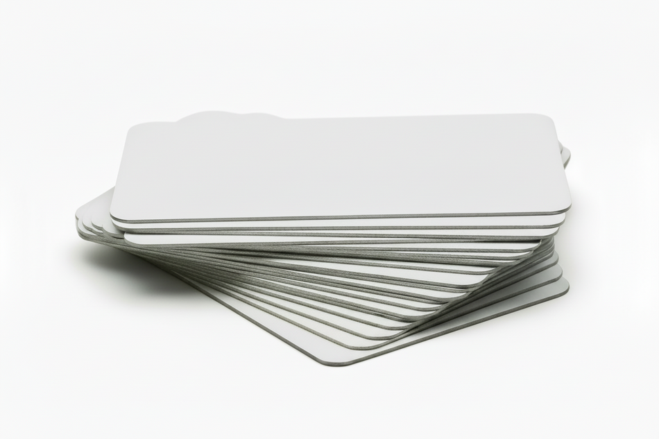 080 White Aluminum Blanks