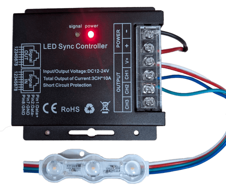 CCT2 Color Temperature Controller with RF Remote & Sync - Blue Ridge Sign Supply Inc