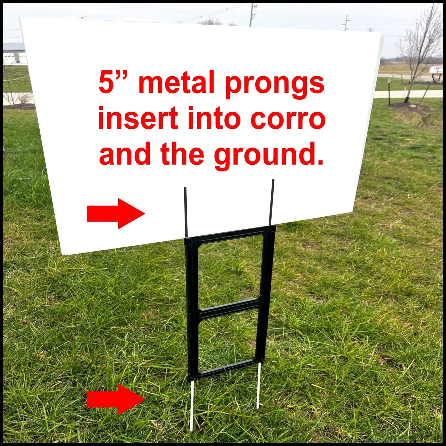 Corro Stakes - Blue Ridge Sign Supply Inc