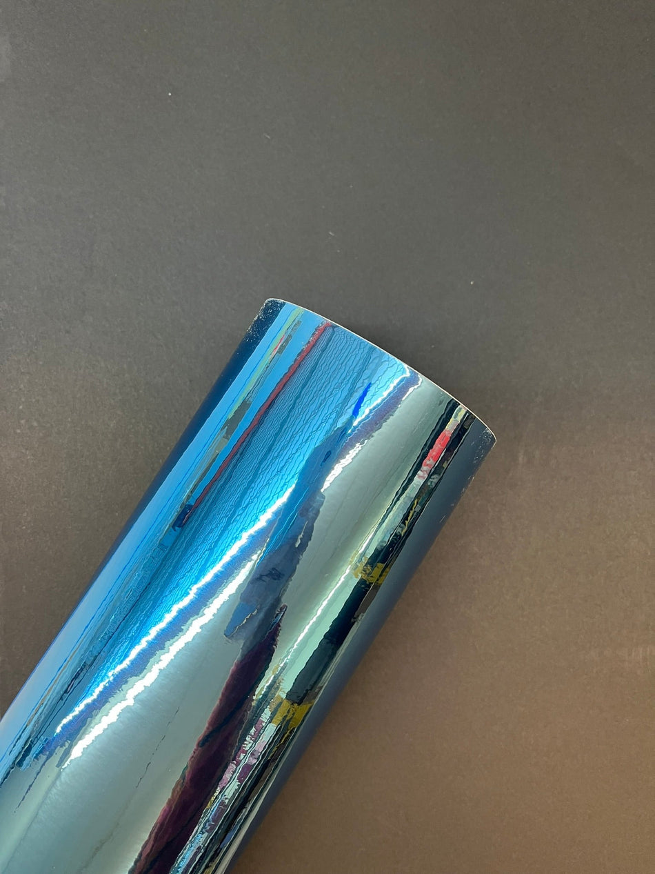 TrueCut Sky Blue Mirror Adhesive Vinyl