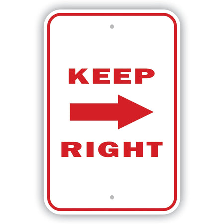 Keep Right (Economy) - Blue Ridge Sign Supply Inc