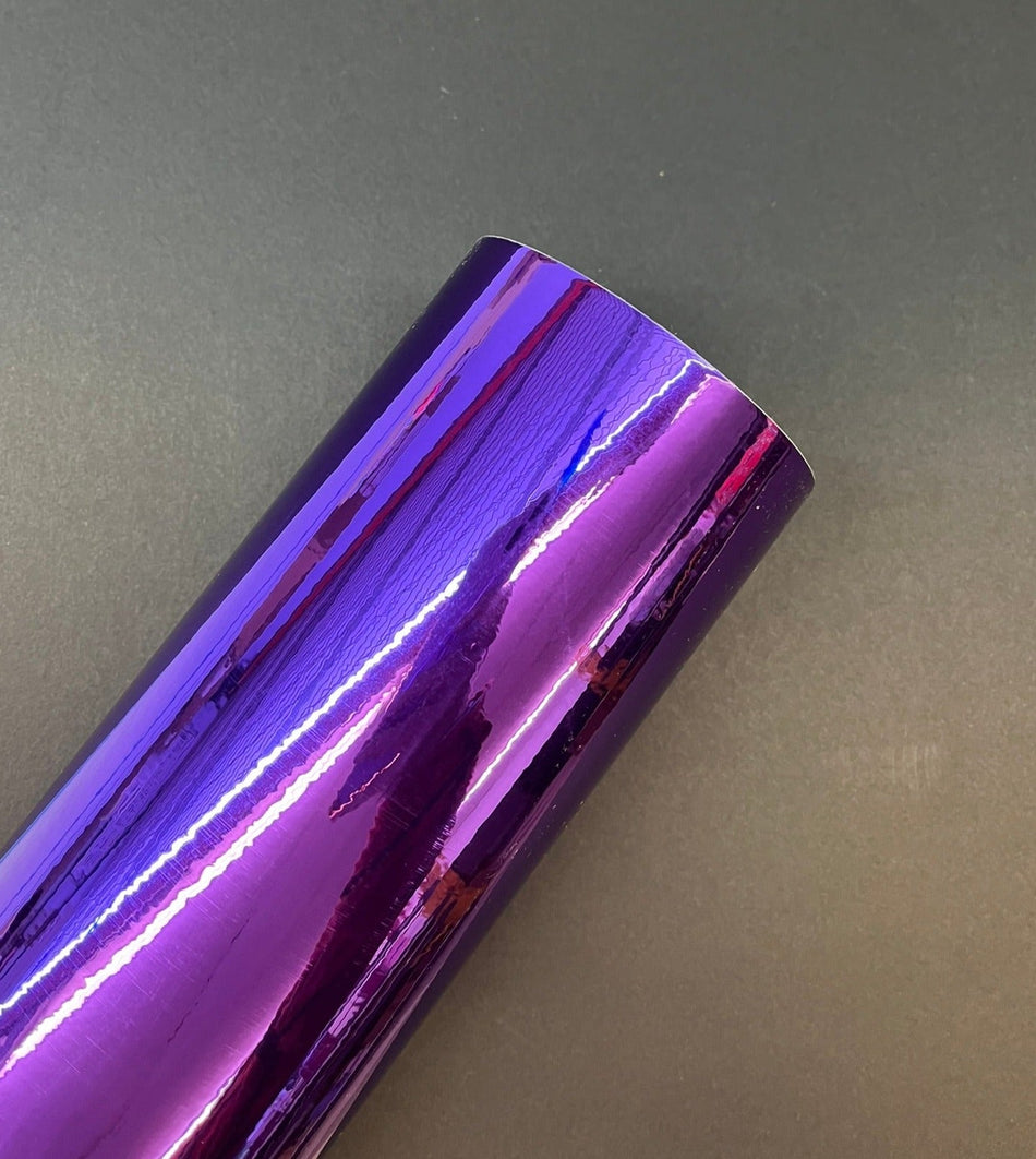 TrueCut Purple Smooth Mirror Adhesive Vinyl - Blue Ridge Sign Supply Inc