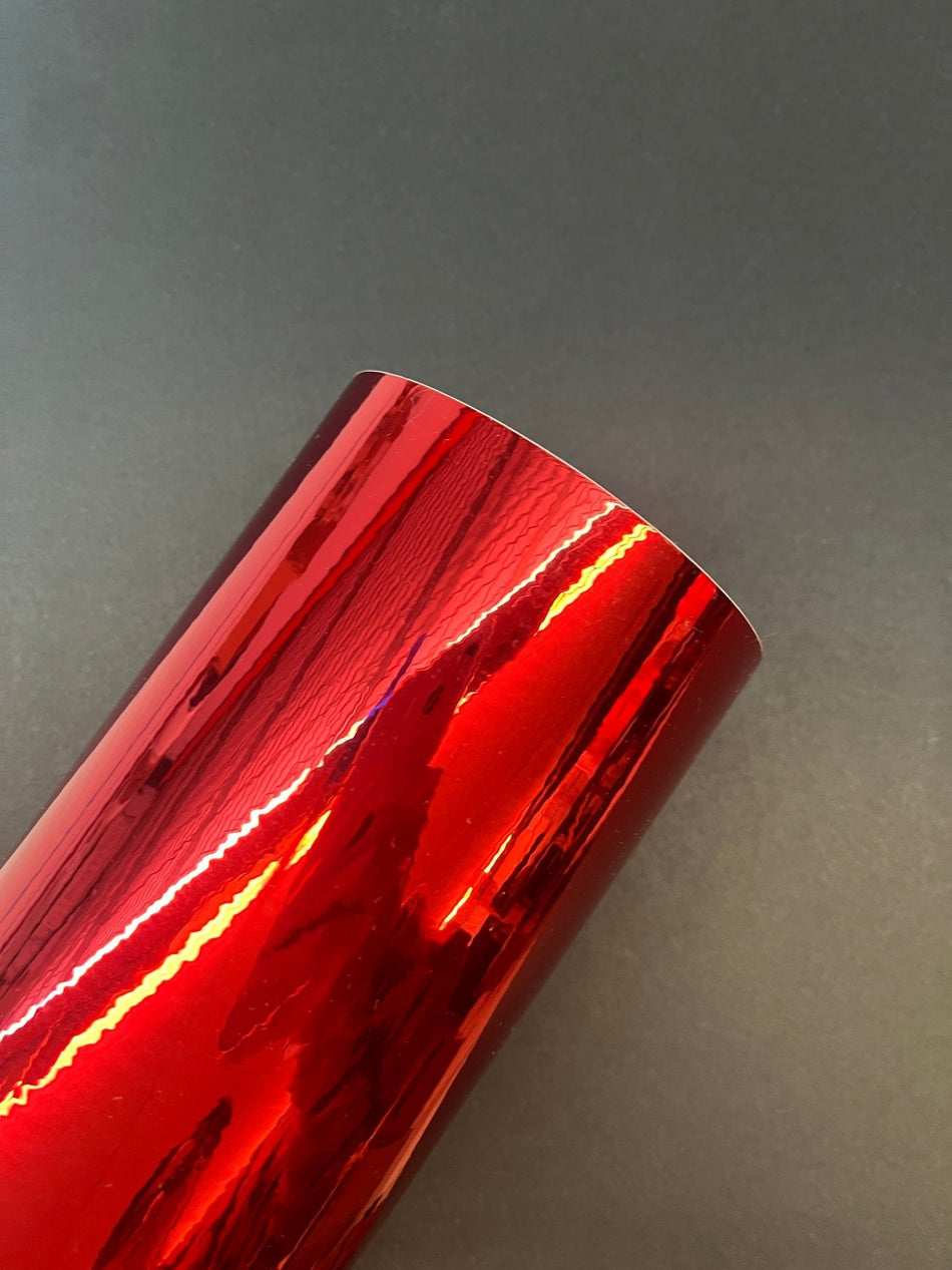 TrueCut Red Mirror Adhesive Vinyl - Blue Ridge Sign Supply Inc