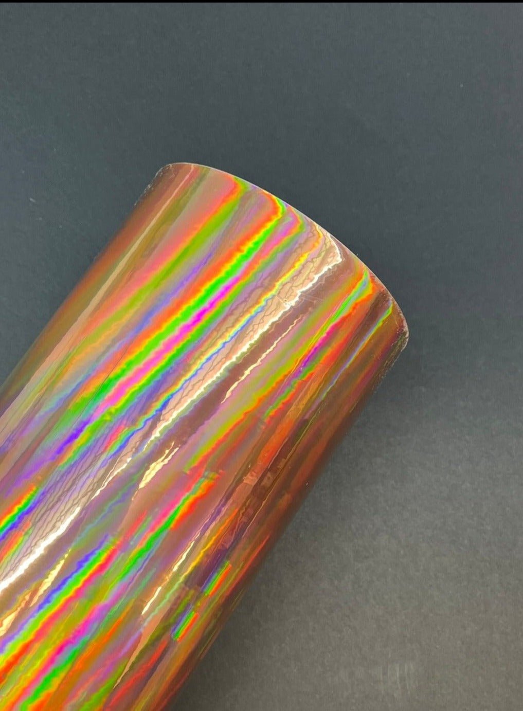 TrueCut Rose Gold Holographic Adhesive Vinyl - Blue Ridge Sign Supply Inc