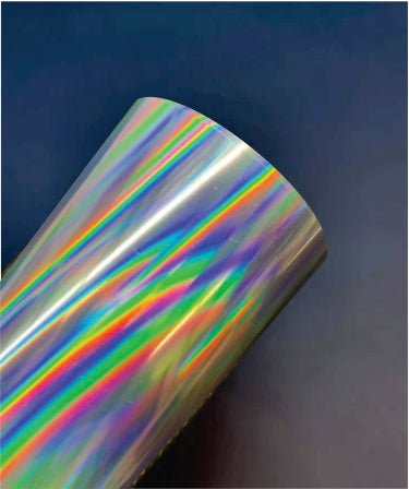 TrueCut Silver Holographic Adhesive Vinyl - Blue Ridge Sign Supply Inc