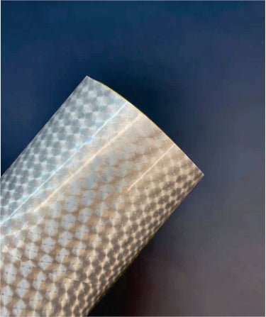 TrueCut Silver Small Engine Turn Adhesive Vinyl - Blue Ridge Sign Supply Inc