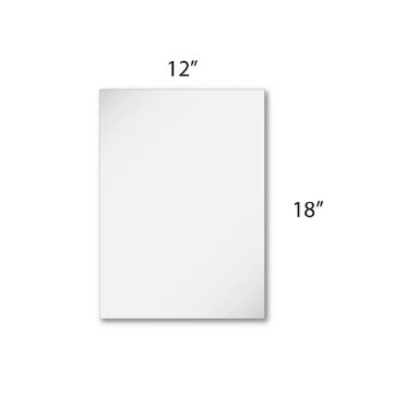 White Polystyrene Blanks