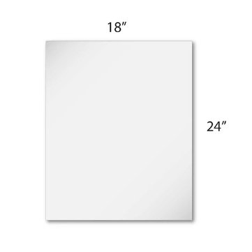 White Polystyrene Blanks