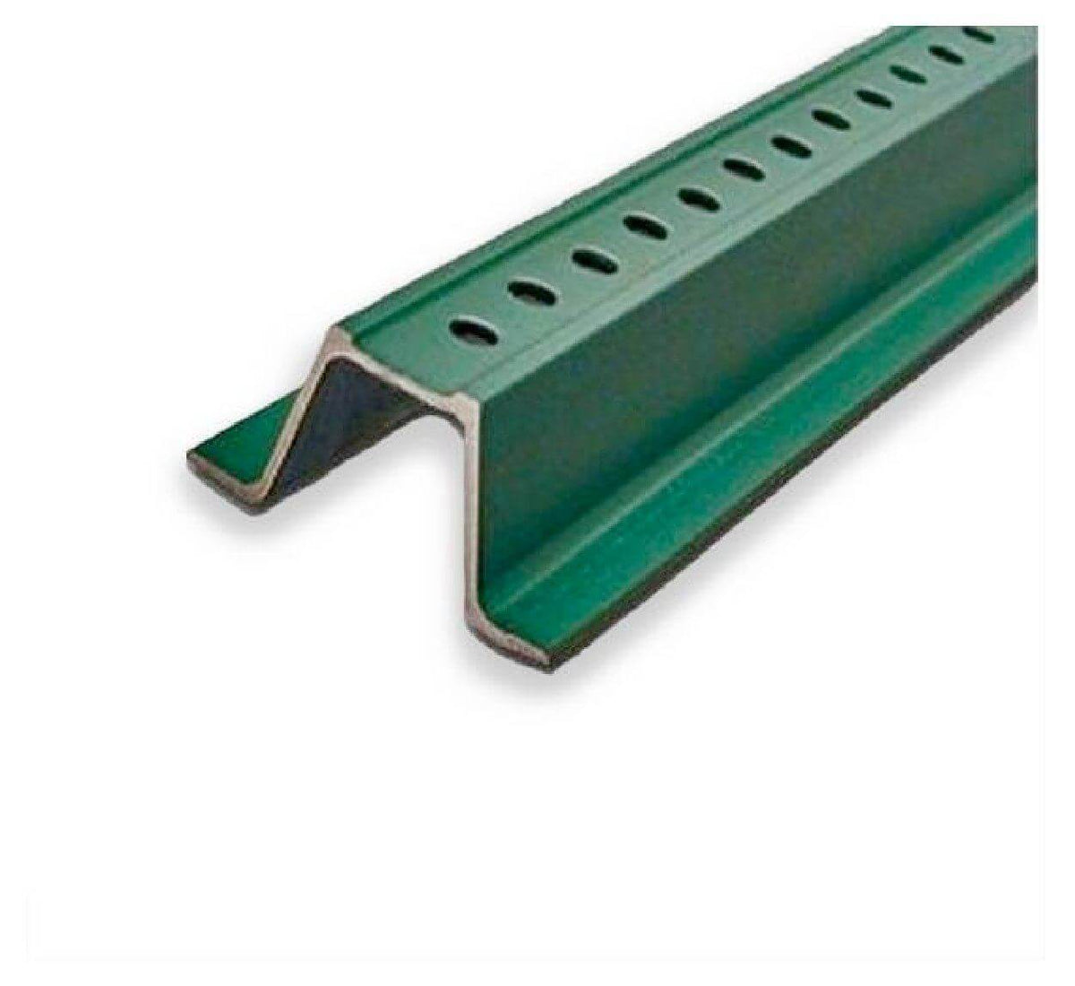 10' Green U - channel Posts - Blue Ridge Sign Supply Inc