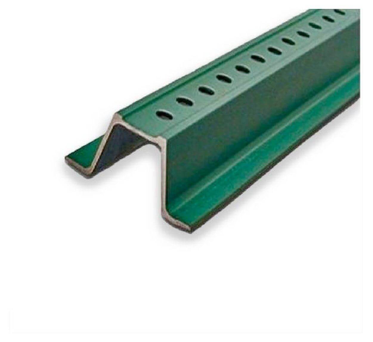 10' Green U - channel Posts - Blue Ridge Sign Supply Inc