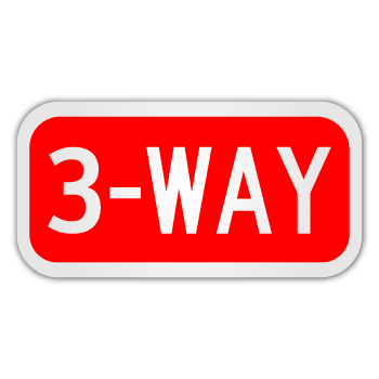 3-Way Stop Indicator (R1-3a)