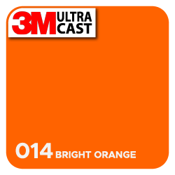 3M Ultra™ Cast Bright Orange (014)