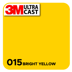 3M Ultra™ Cast Bright Yellow (015)