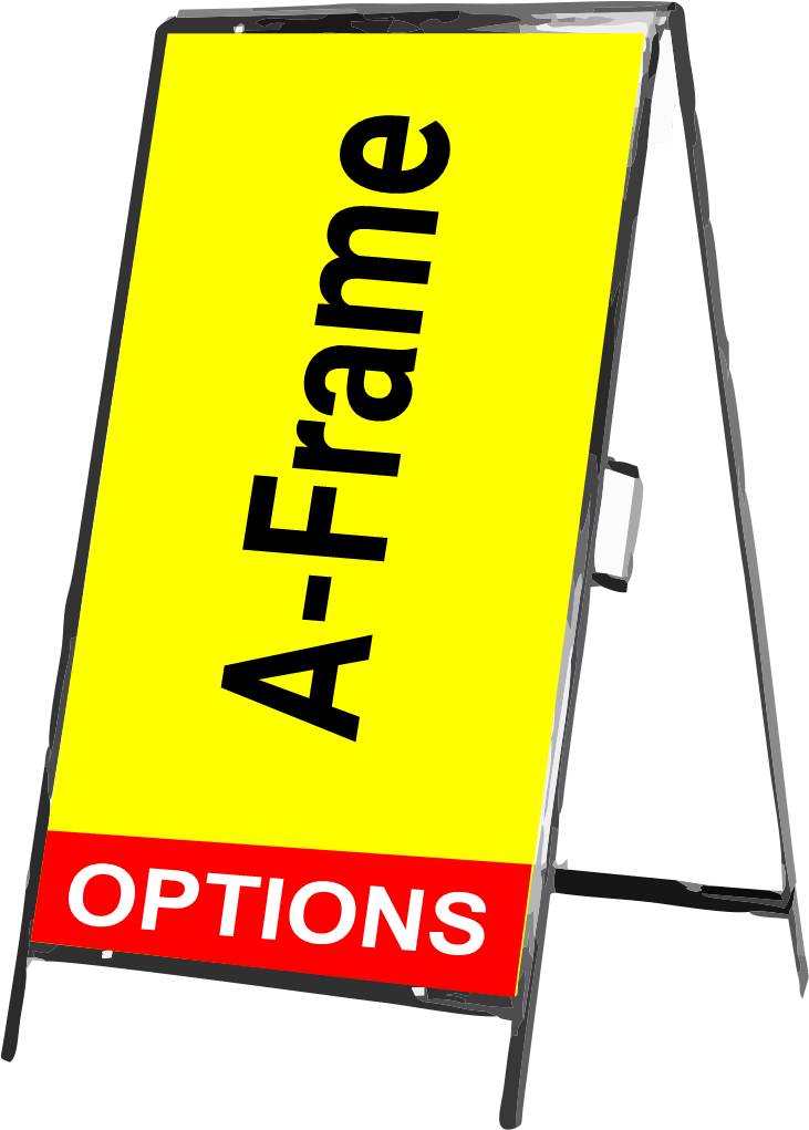 A-Frame Kits and Stands - Blue Ridge Sign Supply Inc