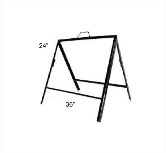 Large A-Frame Sign Stand – ElectionSource