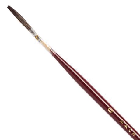 Brown Pencil Quill - 179L Red Handle - Blue Ridge Sign Supply Inc