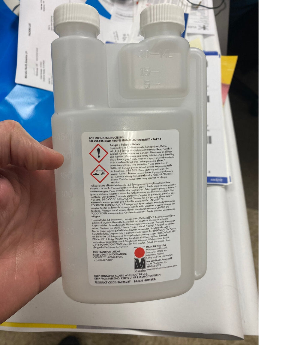 ClearShield Anti - Graffiti - Blue Ridge Sign Supply Inc