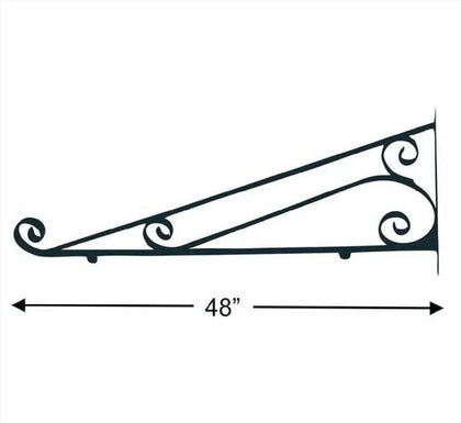 Decorative Scroll Brackets - Blue Ridge Sign Supply Inc