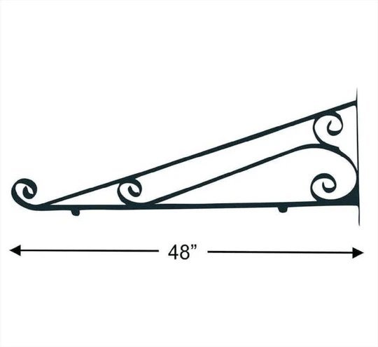 Decorative Scroll Brackets - Blue Ridge Sign Supply Inc
