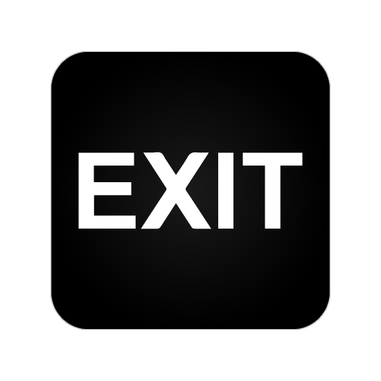 Exit ADA Sign