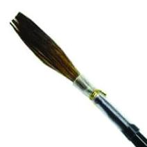 Grey Pencil Quill - 189L Black Handle