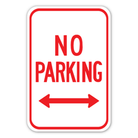 No Parking Sign (R8 - 3) - Blue Ridge Sign Supply Inc
