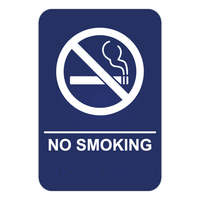 No Smoking ADA Sign - Blue Ridge Sign Supply Inc