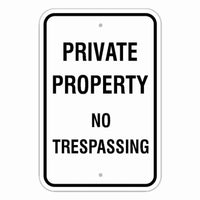 Private Property (Black) - Blue Ridge Sign Supply Inc