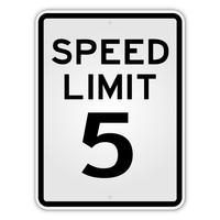 Speed Limit Sign - Blue Ridge Sign Supply Inc