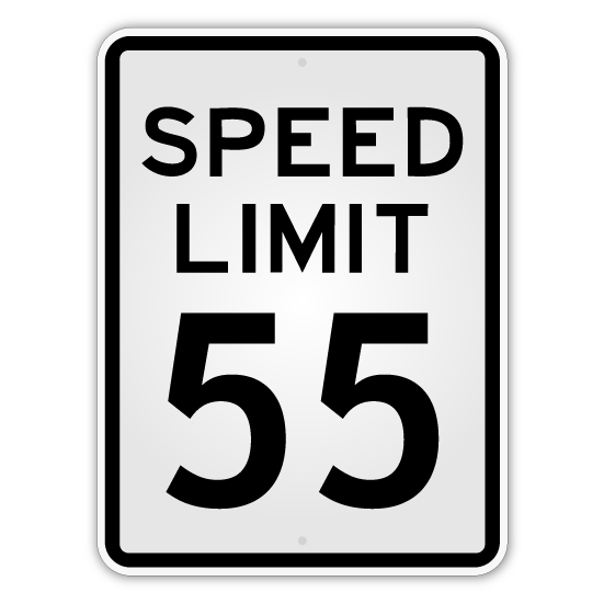 Speed Limit Sign - Blue Ridge Sign Supply Inc