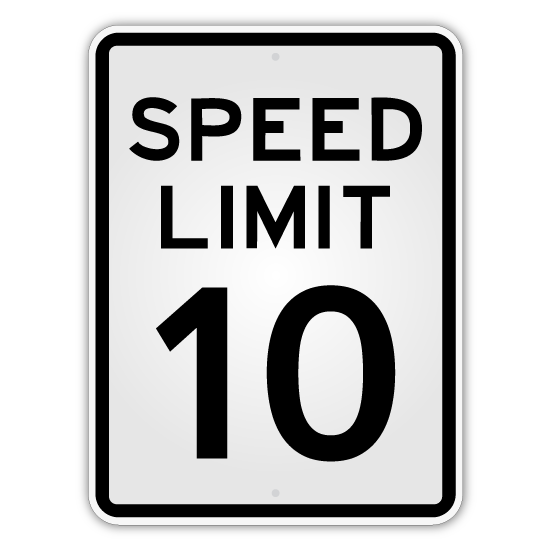 Speed Limit Sign
