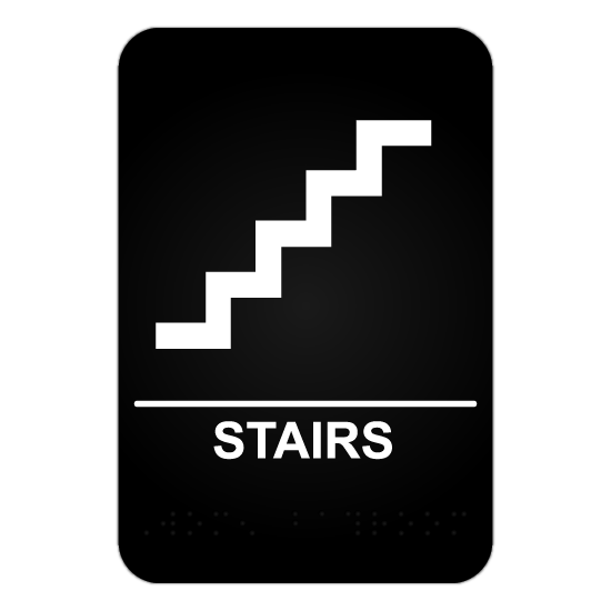 Stairs ADA Sign