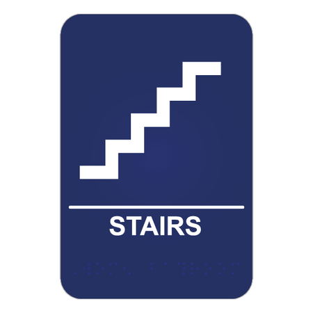 Stairs ADA Sign - Blue Ridge Sign Supply Inc