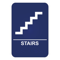 Stairs ADA Sign - Blue Ridge Sign Supply Inc